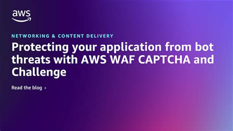 Protect against bots with AWS WAF Challenge and CAPTCHA .